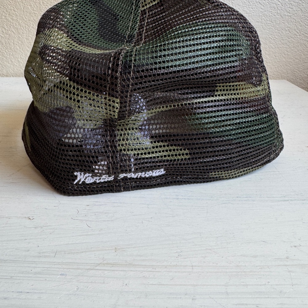 Supreme Camouflage Trucker Hat Summer Season 2024 size 7 1/4 - Picture 3 of 4